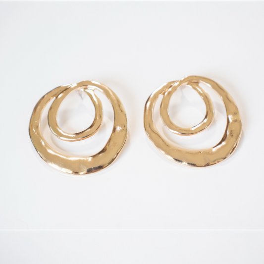 Golden Loop Earrings