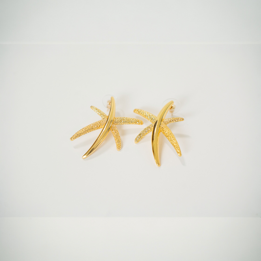 Starfish Statement Earrings