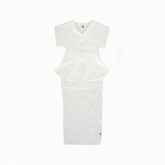 Power Sailor Midi Skirt Set