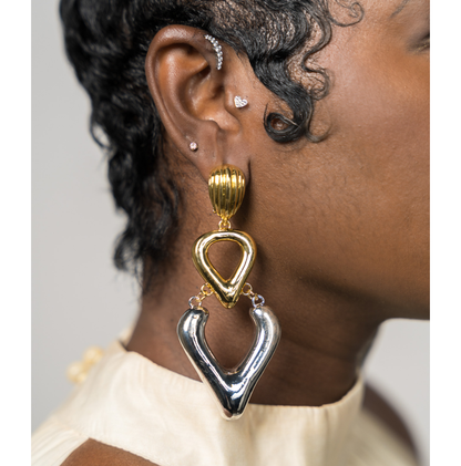 Heartstrings Drop Earring
