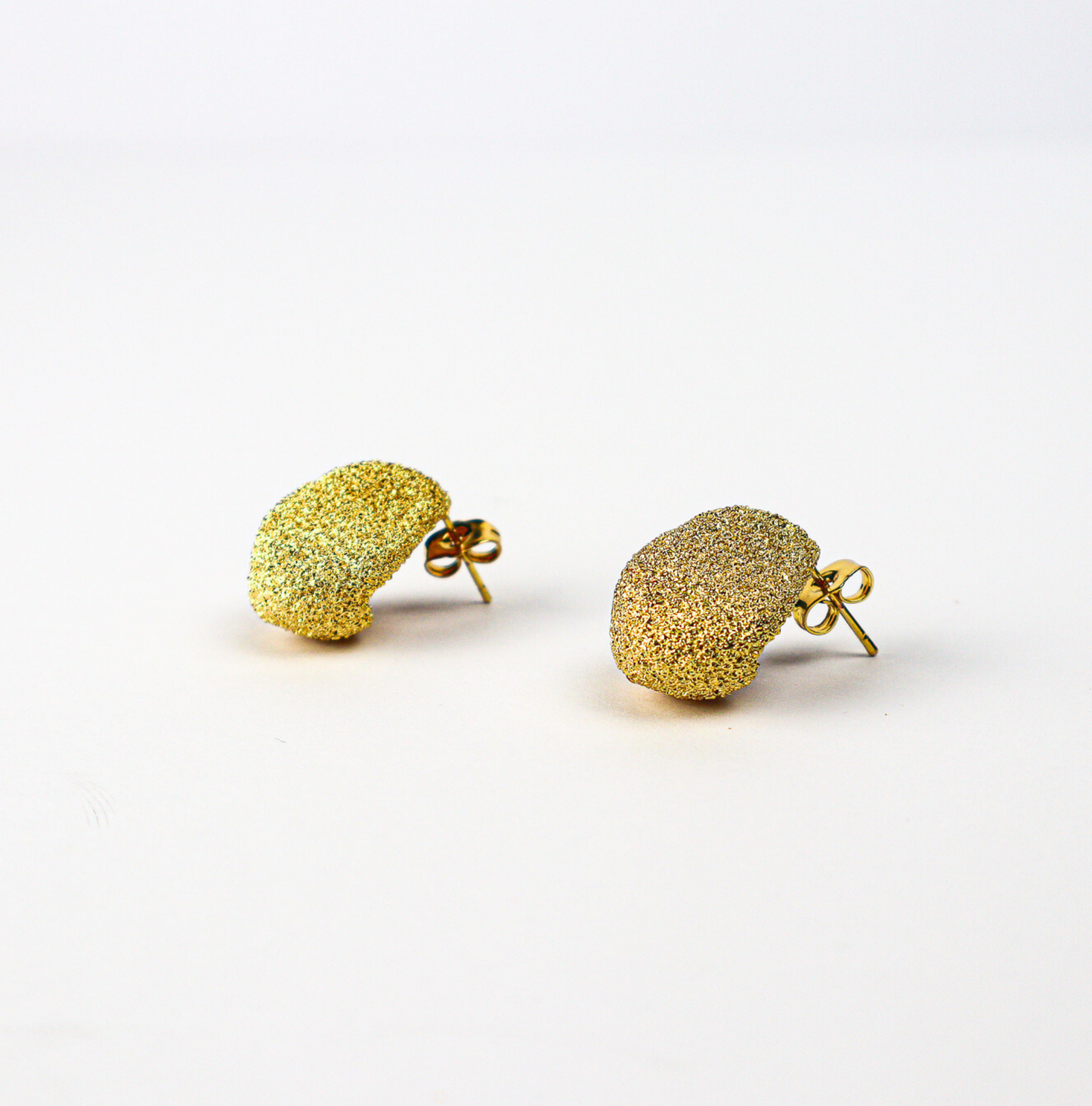 Stoned Stud Earring
