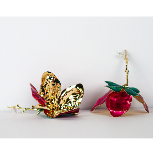 Lady Petal Drop Earring