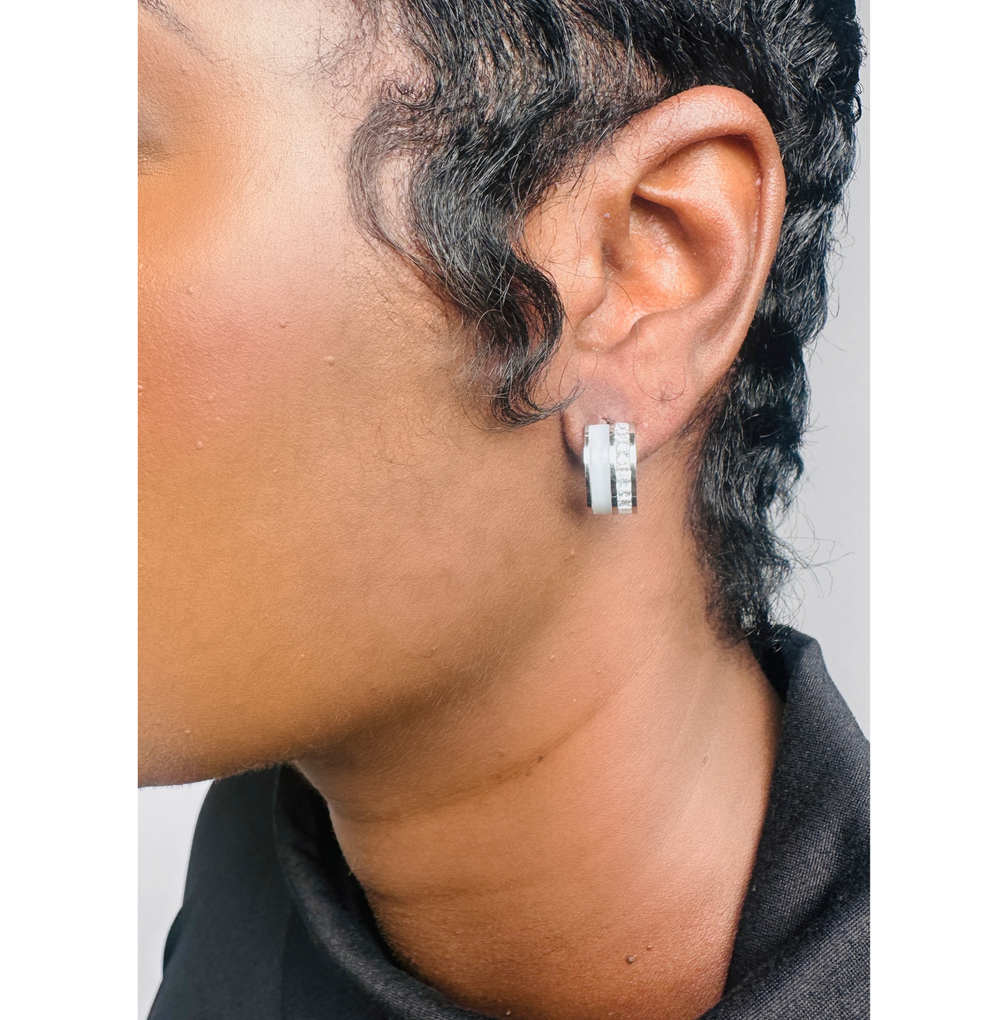 Mix & Mingle Huggie Earring