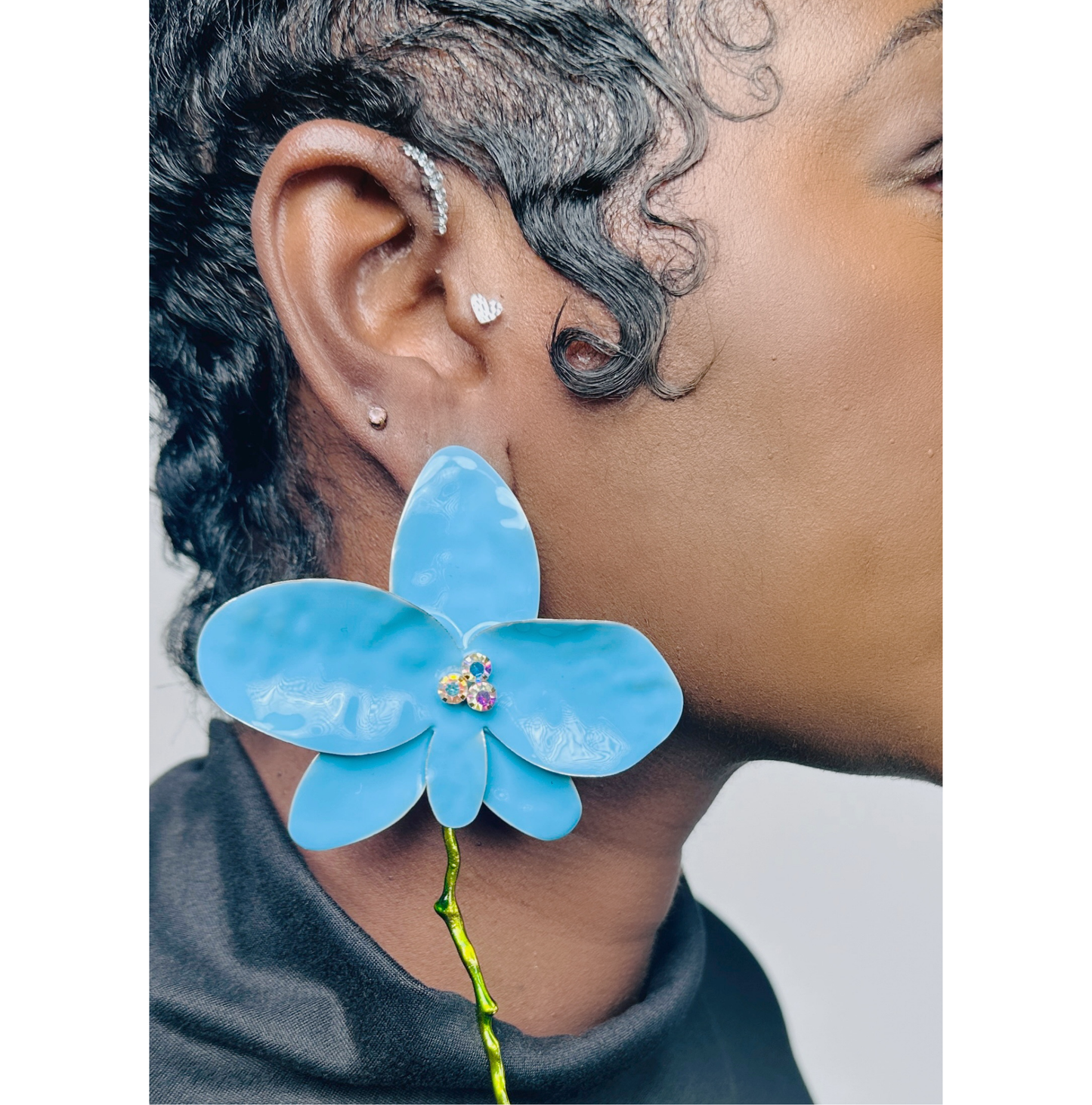 Blossom Breeze Statement  Earring