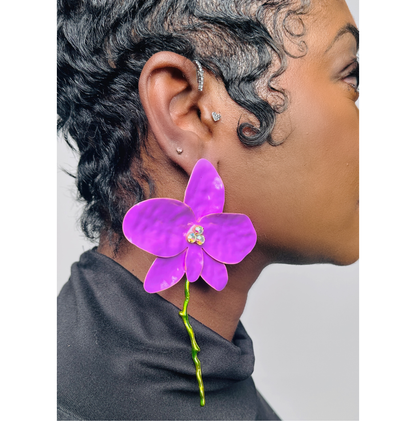Blossom Breeze Statement  Earring