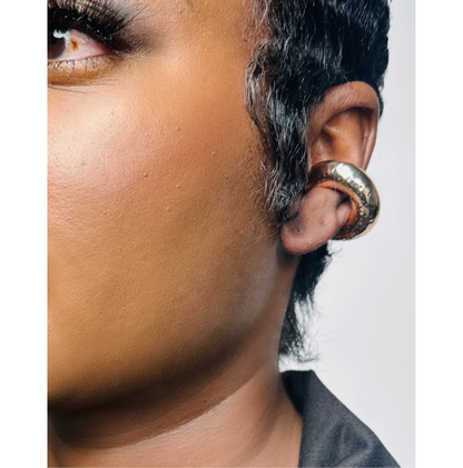 Golden Halo Cuff Earring