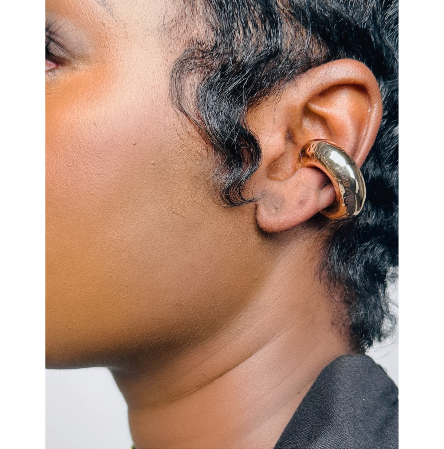 Golden Halo Cuff Earring