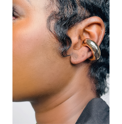 Golden Halo Cuff Earring
