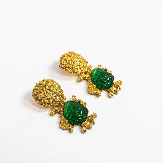 Royalty Dangle Statement Earring