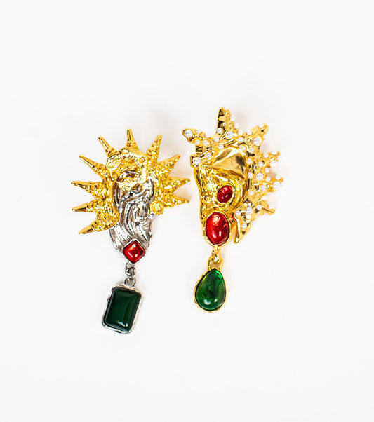 Loud Whimsical Statement Earring
