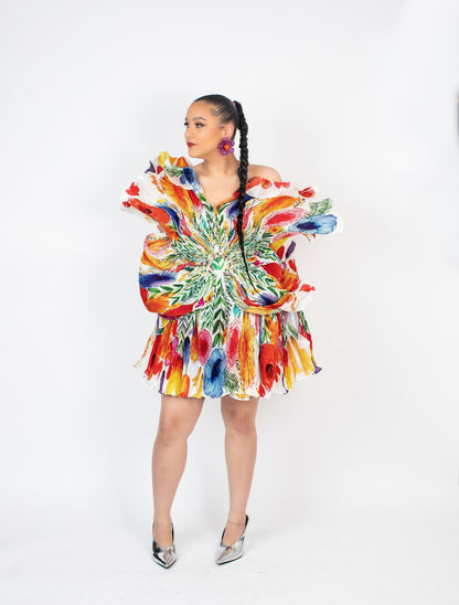 Aurora Boom Flared Dress