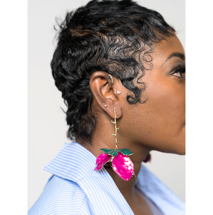 Lady Petal Drop Earring