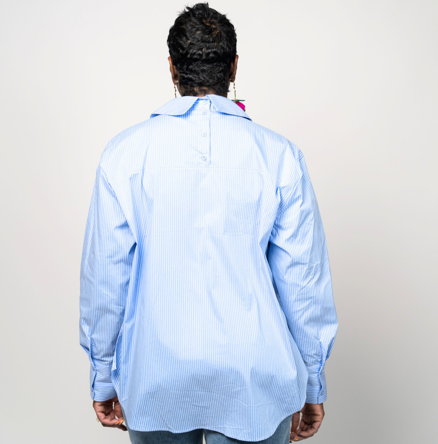 Soft Focus Bra-Button Up Shirt
