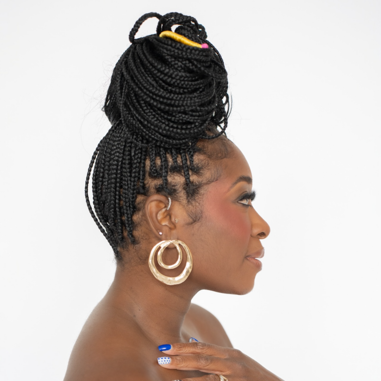 Golden Loop Earrings