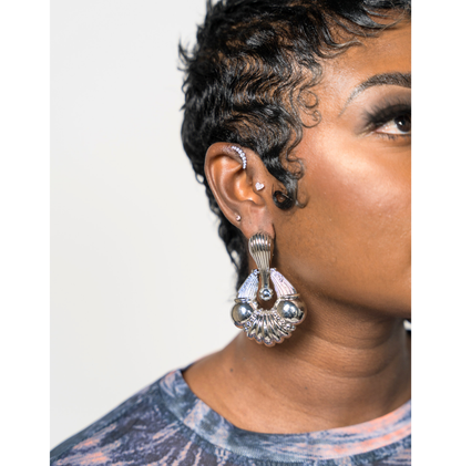 Sterling Statement Earring