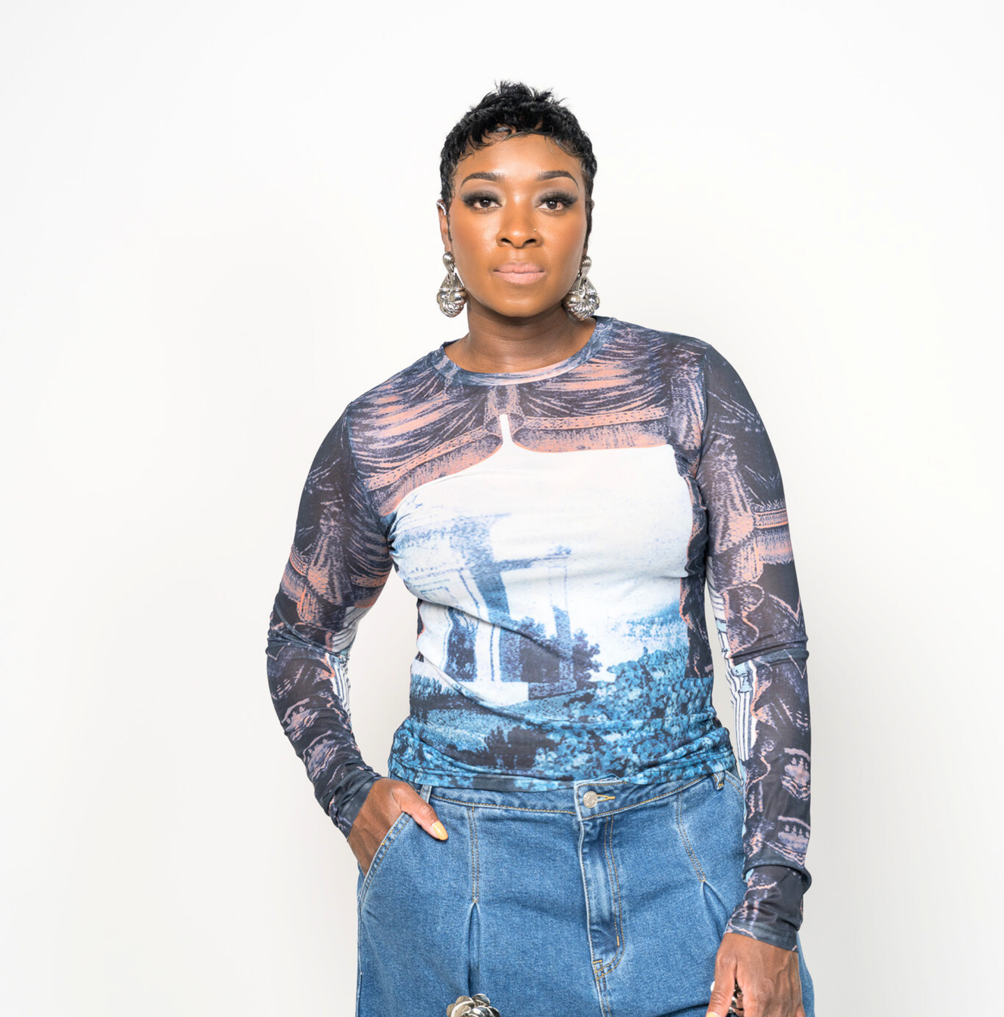 Shadow Shift Mesh Top