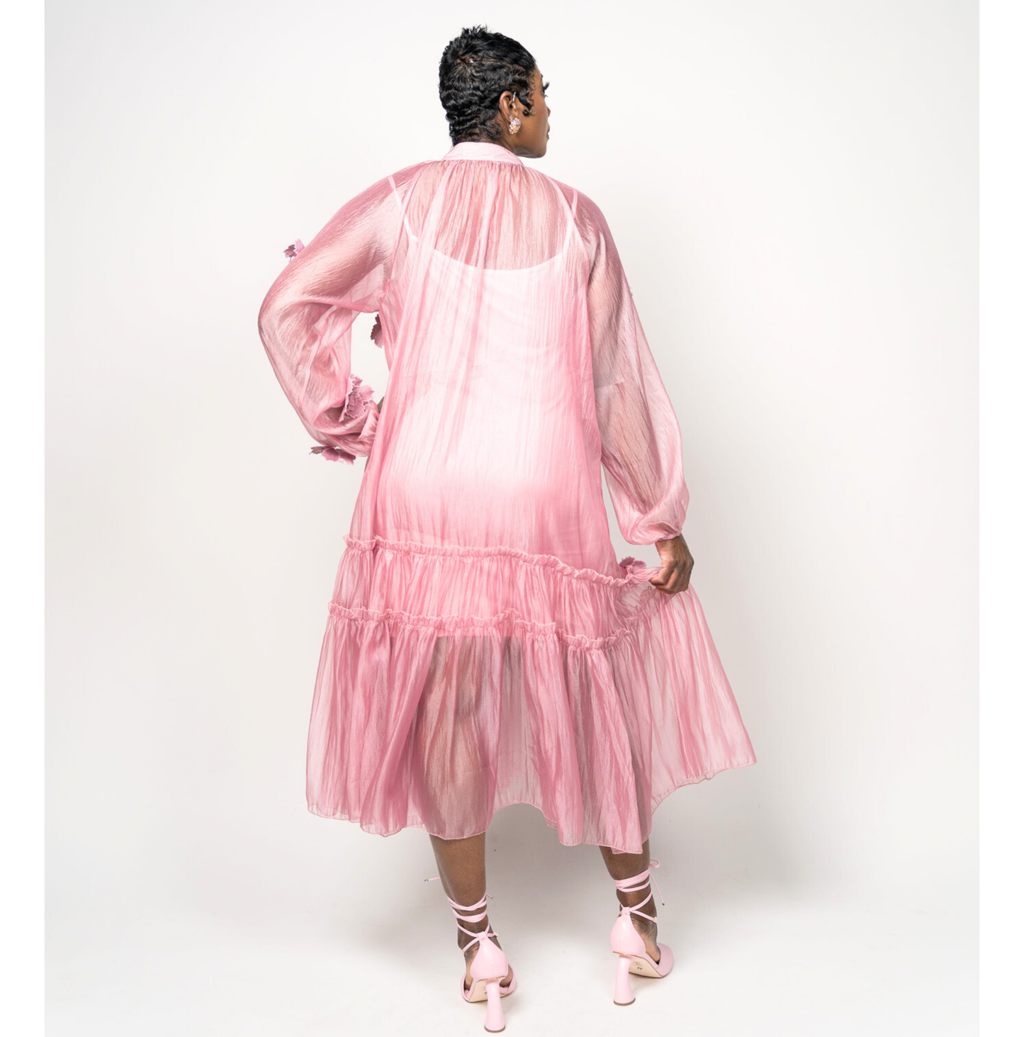 Free Spirit Sheer Midi Dress