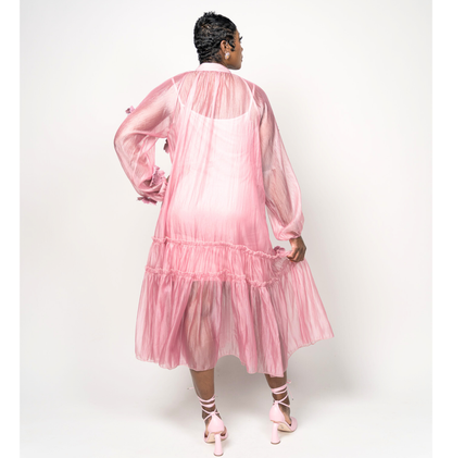 Free Spirit Sheer Midi Dress