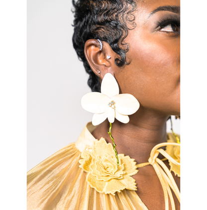 Blossom Breeze Statement  Earring