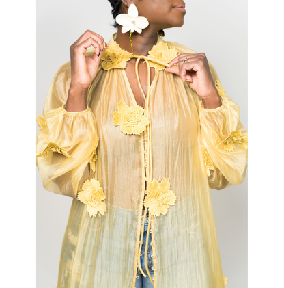 Free Spirit Sheer Midi Dress