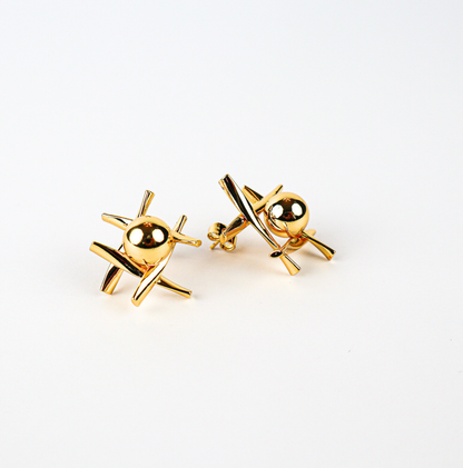 Tik Tac Ohhhh Stud Earring