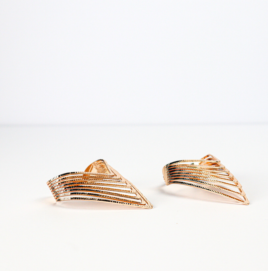 Strike Gold Statement Earring