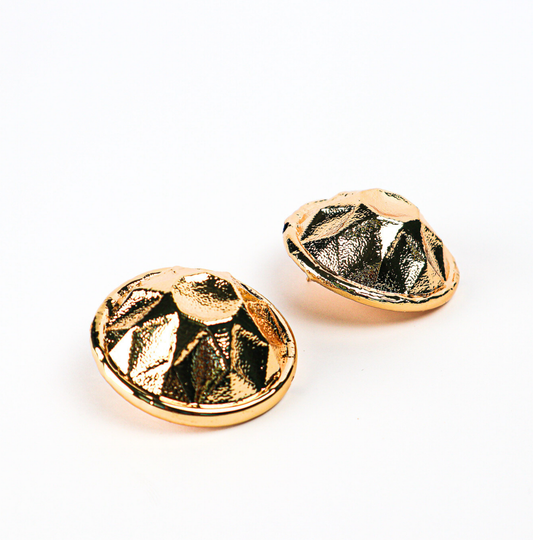 Geoma Button Earring