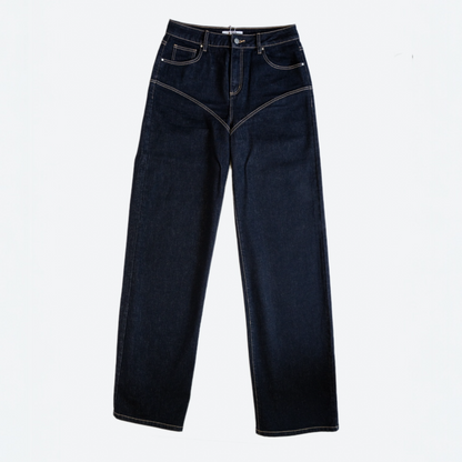 Contour  Seam Denim Pants
