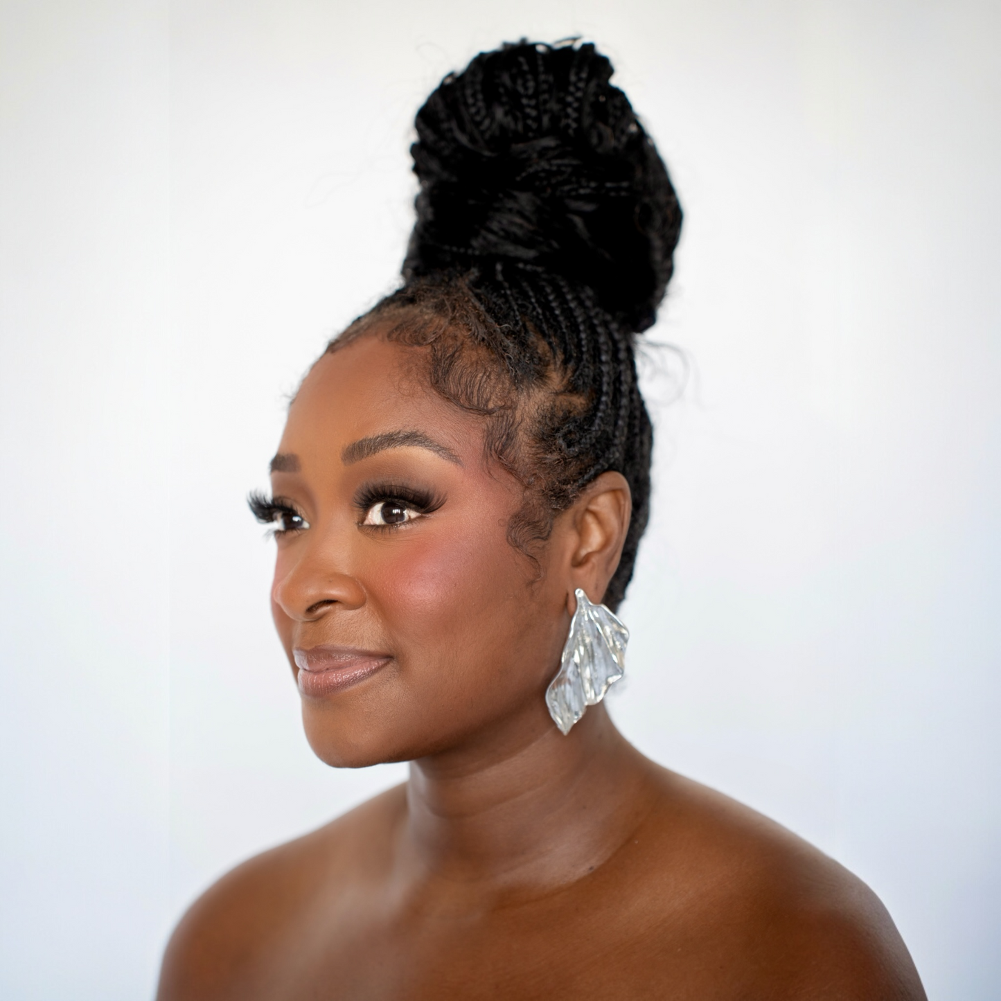 Leaf of Luxury Statement Earring