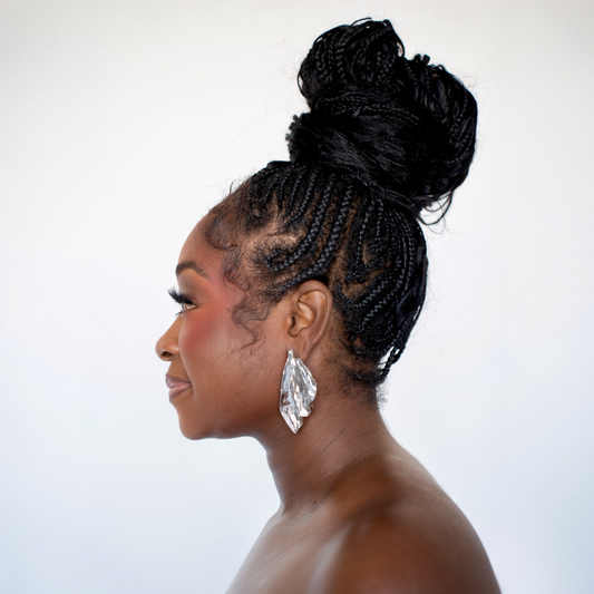 Leaf of Luxury Statement Earring