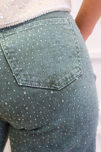 Prenite Soft Sage Denim Pant