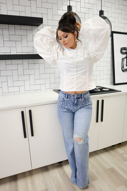 Pure Puff Sleeve Top